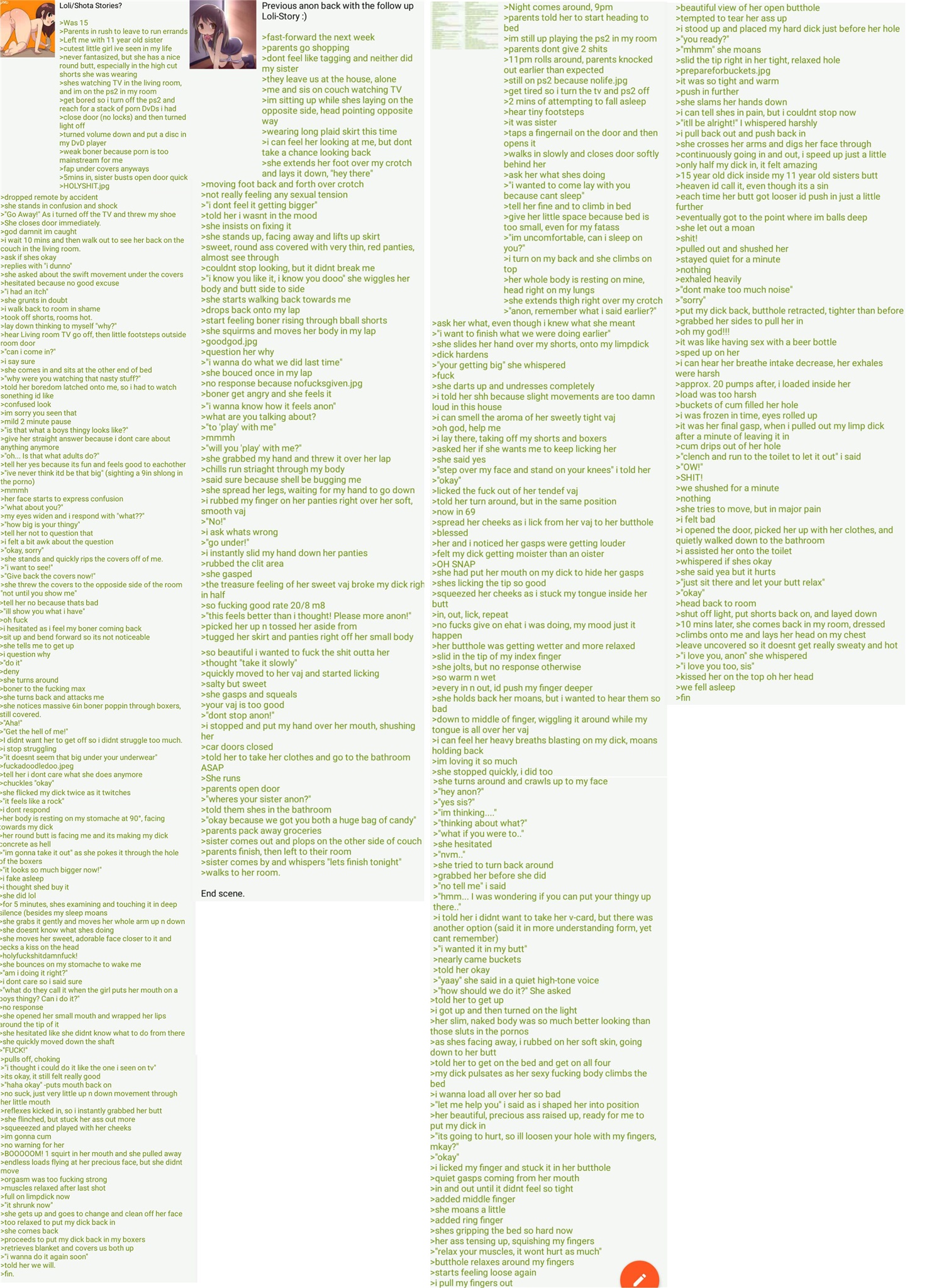 Anon's little sister catches him watching porn
